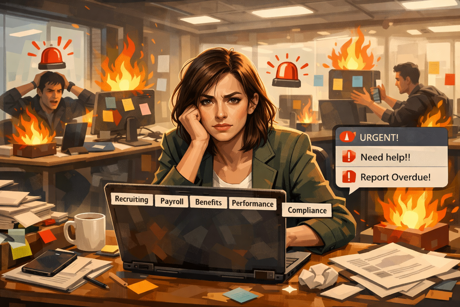 Solo HR Putting Our daily Fires